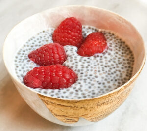 Chia seed pudding by Rachel Paul